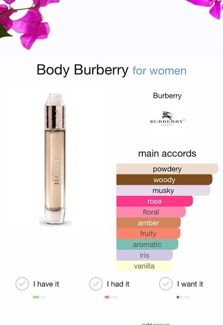 Body Burberry for women