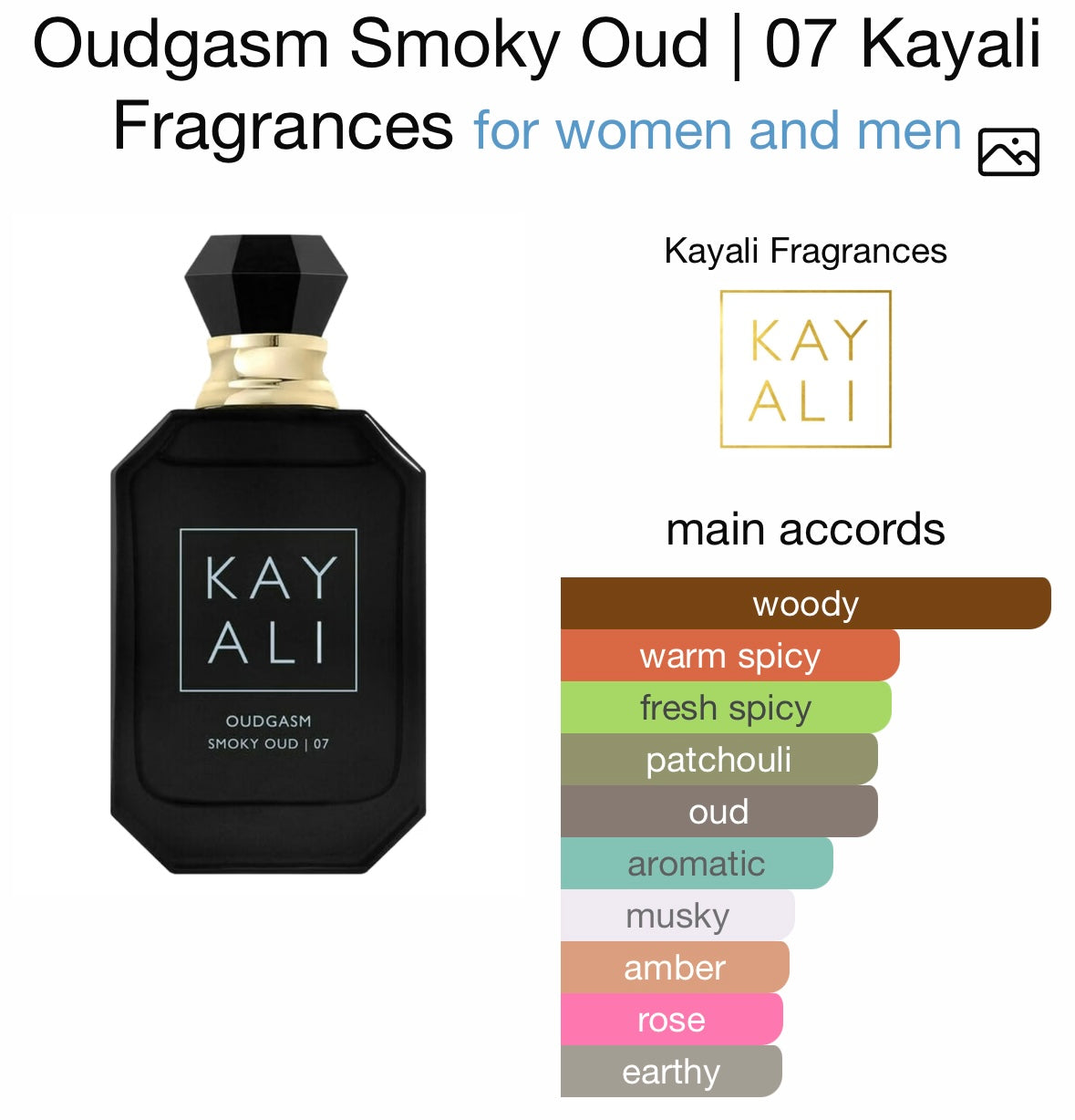 Kayali Oudgasm Smoky Oud