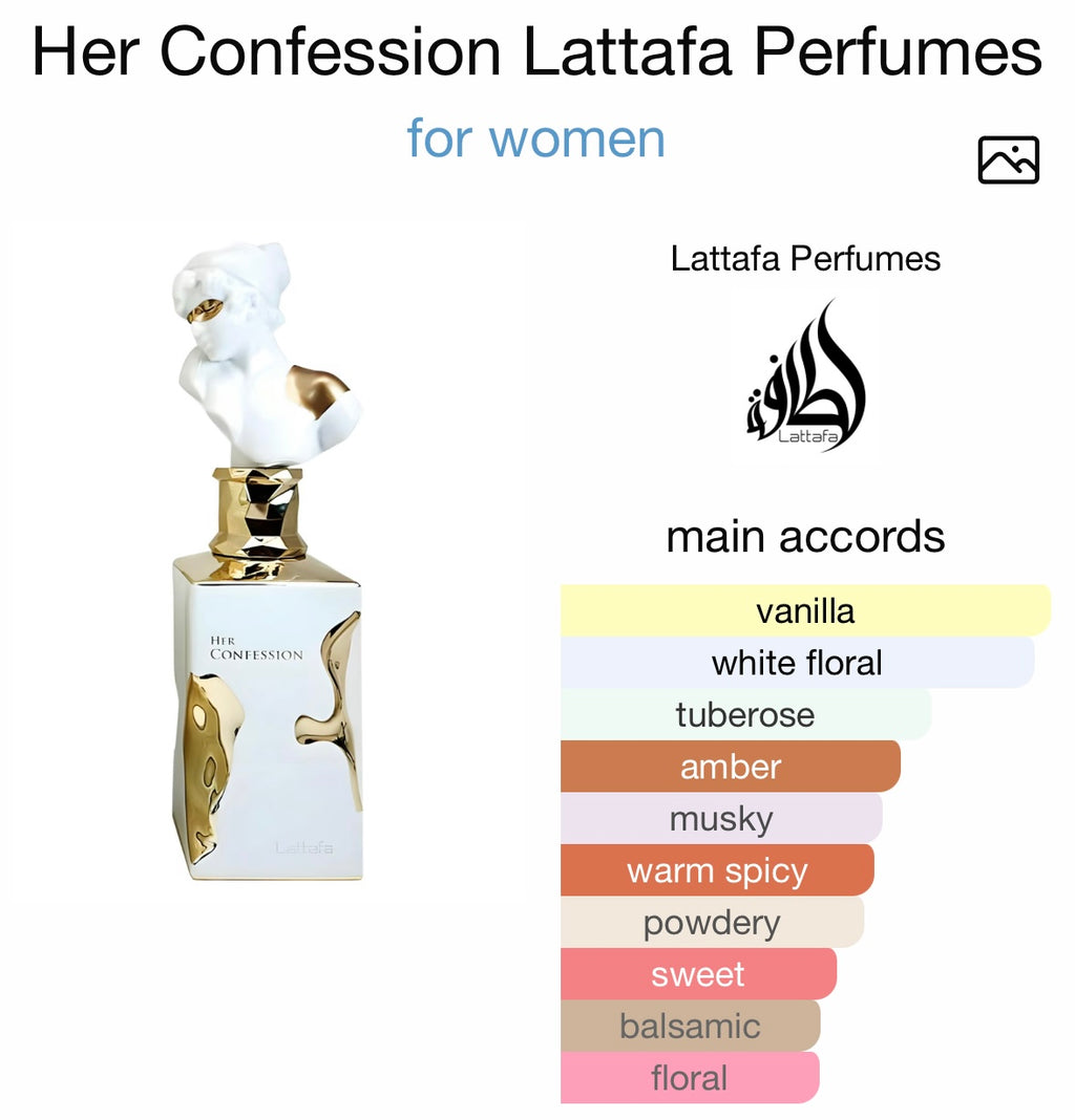 Her Confession Lattafa Perfumes