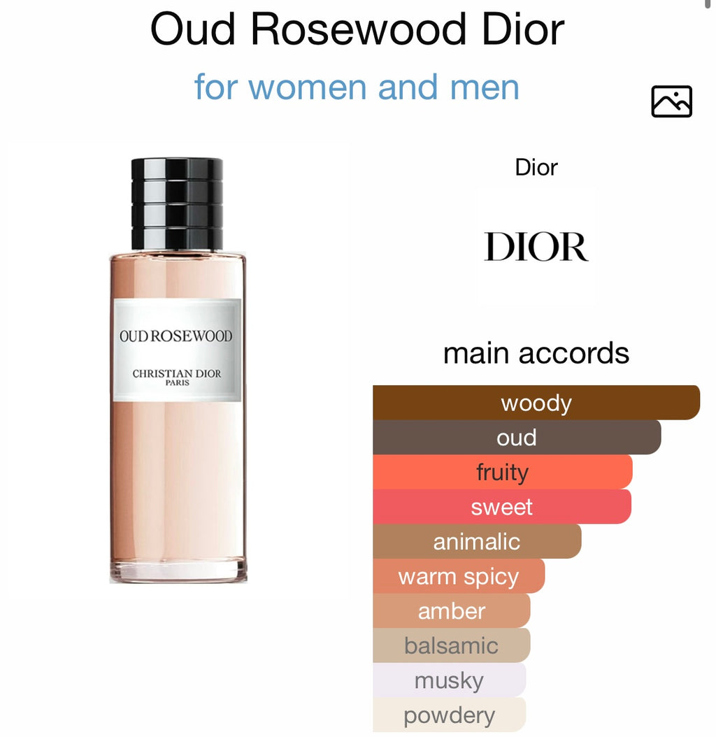 Oud Rosewood Dior