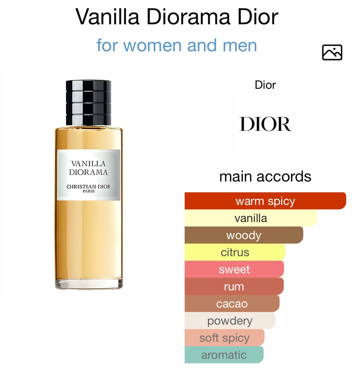 Christian Dior Vanilla Diorama