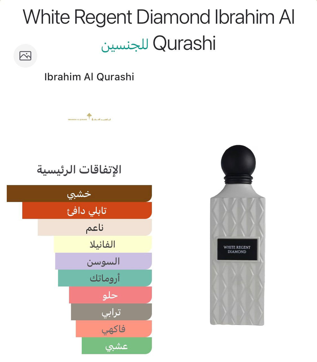 White Regent Diamond – Ibraheem Al Qurashi