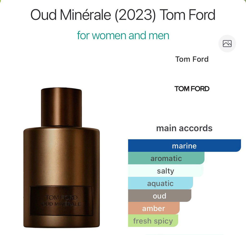 Oud Minérale – Tom Ford
