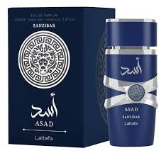 عطر اسد الازرق زنجار