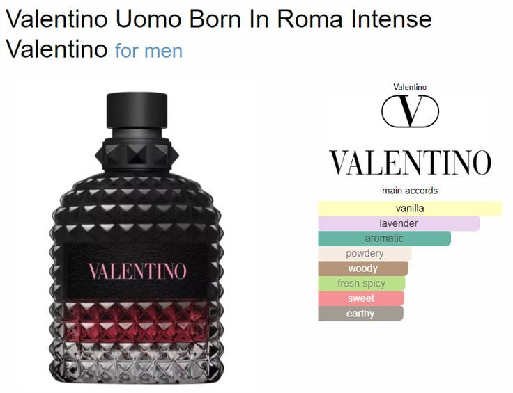 Valentino Uomo Born In Roma Intense for Men