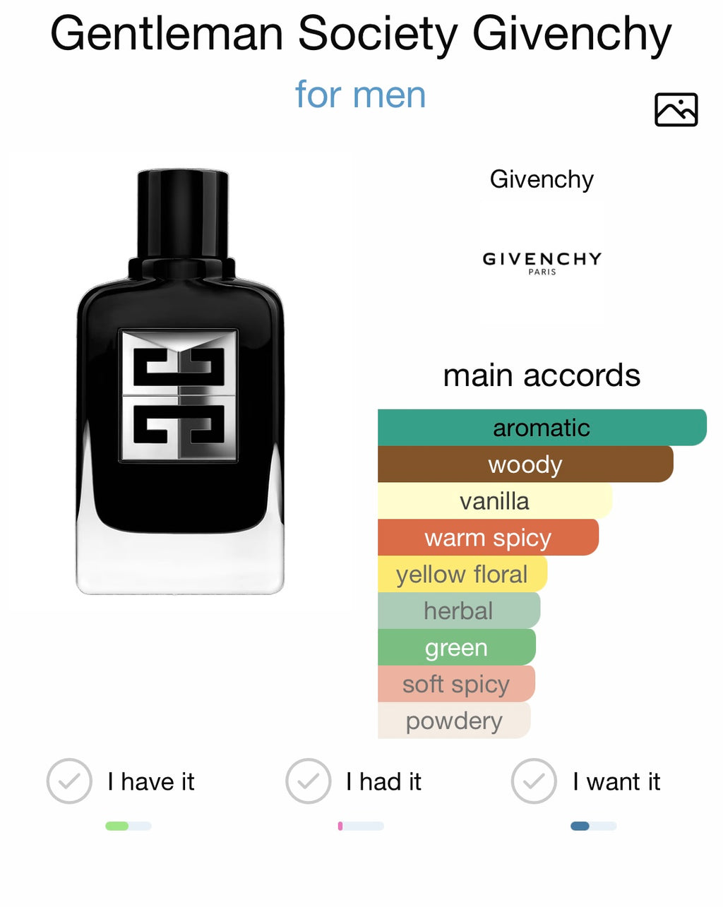 Givenchy Gentleman Society For Men