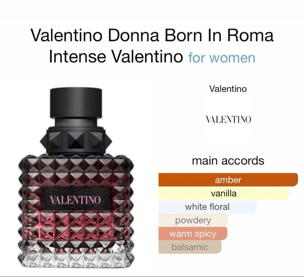 Valentino Donna born in Roma intense