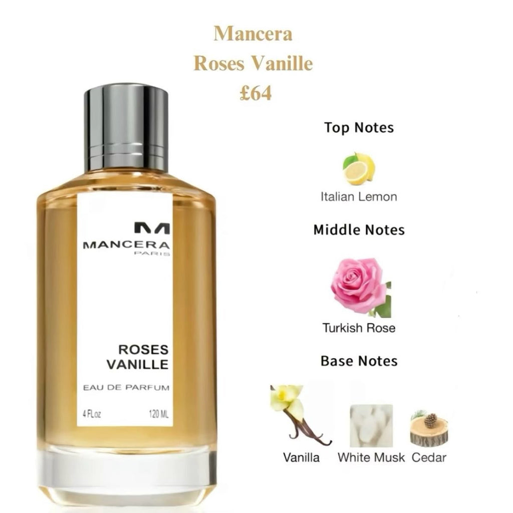 Mancera Roses Vanille